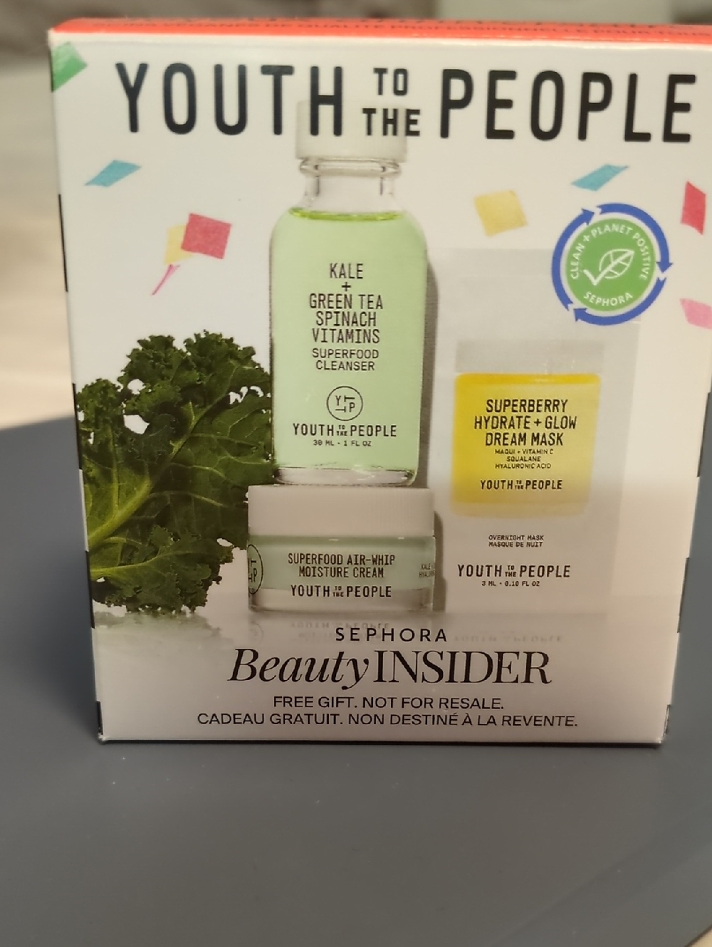 Youth To The People Beauty Insider With Cleanser Moisturizer And Mask